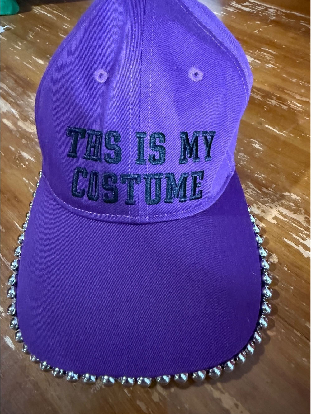 NWT Victoria’s Secret PINK "This Is My Costume" Halloween Baseball Cap Hat
